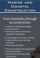 Marine and Coastal Construction